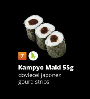 Kampyo maki 55g