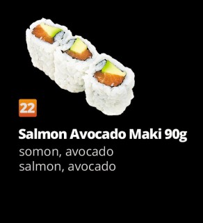 Salmon Avocado 90g