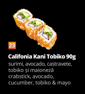 California kani tobiko 90g
