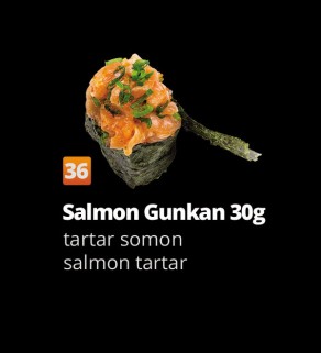 Salmon gunkan 30g