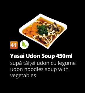 yasai udon soup 450ml