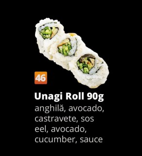Unagi roll 90g