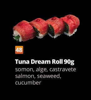 Tuna dream roll 90g