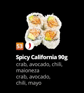 Spicy california 90g