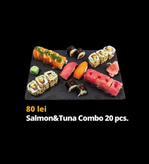 Salmon & Tuna combo 20 buc