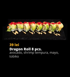 Dragon roll 8 buc